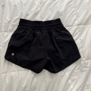 Lululemon Black Running Shorts